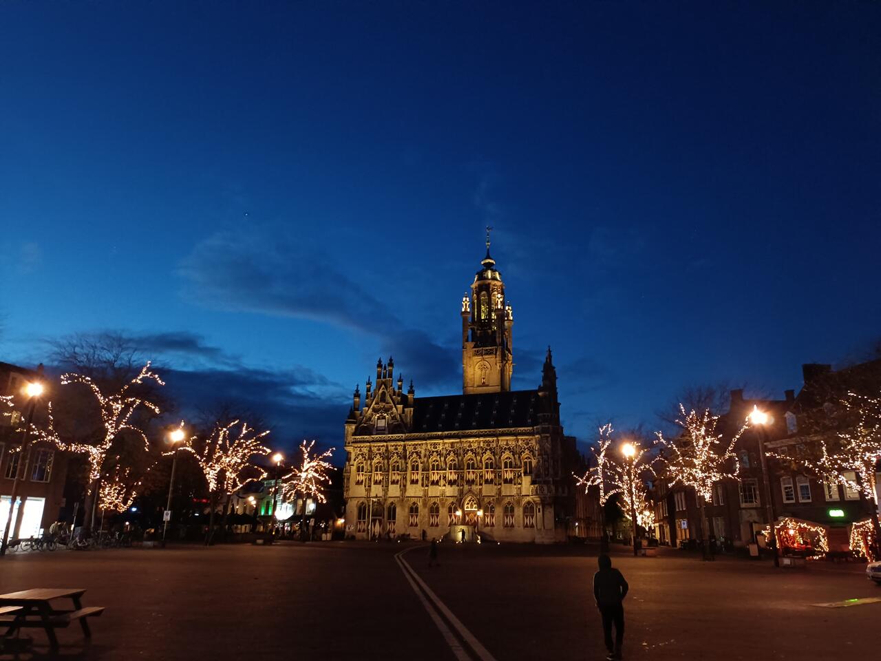 Stadshuis sfeer winter